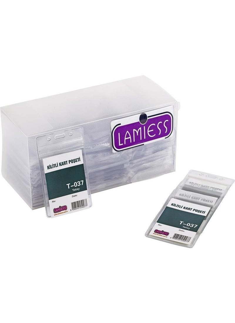 Lamiess - T-037 V Vertical Lock Card Bag - Image 1