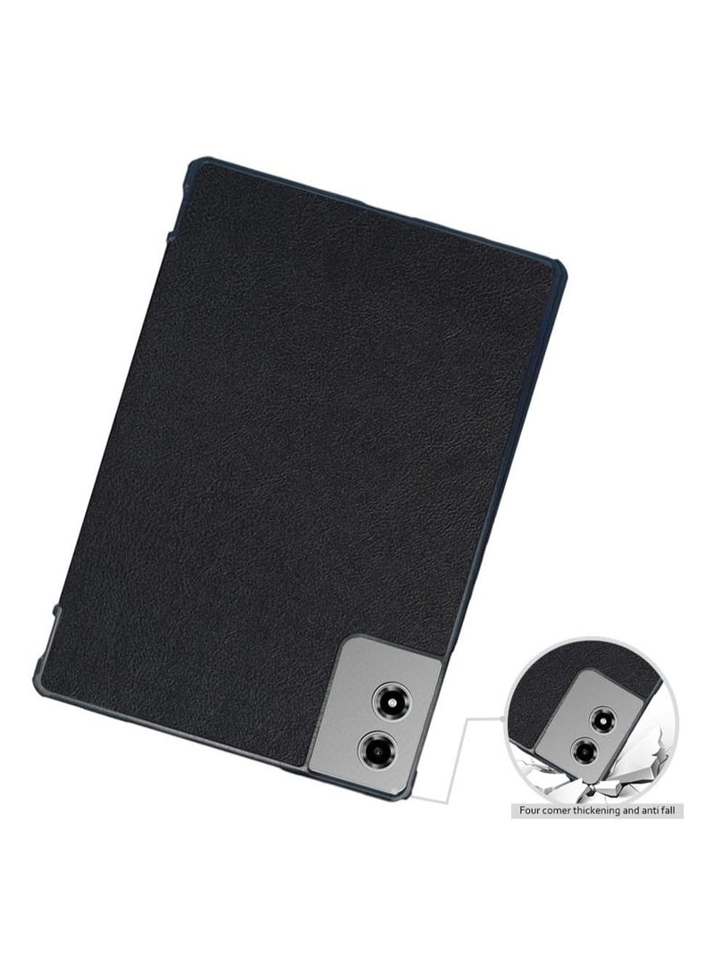**متوافق مع غطاء جهاز Teclast T50 Plus 2025 لوحي مقاس 11 بوصة - حافظة PU جلدي خفيفة الوزن للغاية ومقاومة للصدمات، قابلة للطي ثلاثي الطيات مع حامل متعدد الزوايا وغطاء صلب.** - Image 3