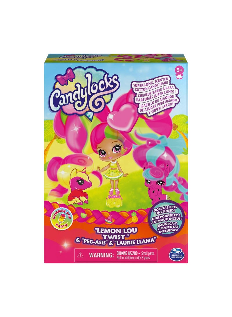 SPIN MASTER Candylocks Lemon two  Animal Hair Toy Doll - Image 1