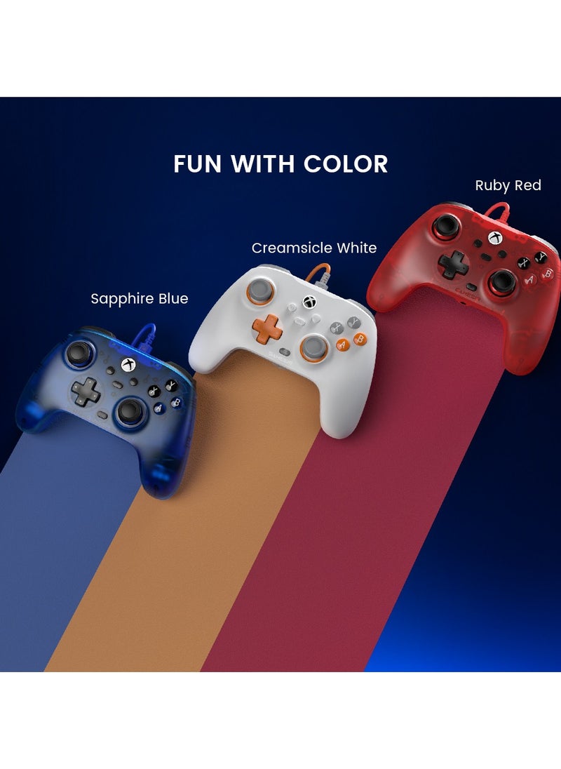 Generic Professional Gamepad GameSir T7 Wired Game Controller with Hall Effect Joysticks, Plug and Play Gaming Gamepad for Xbox Series X|S, Xbox One, Windows 10/11  Steam, 3.5mm Audio Jack Ruby Red  - Image 3