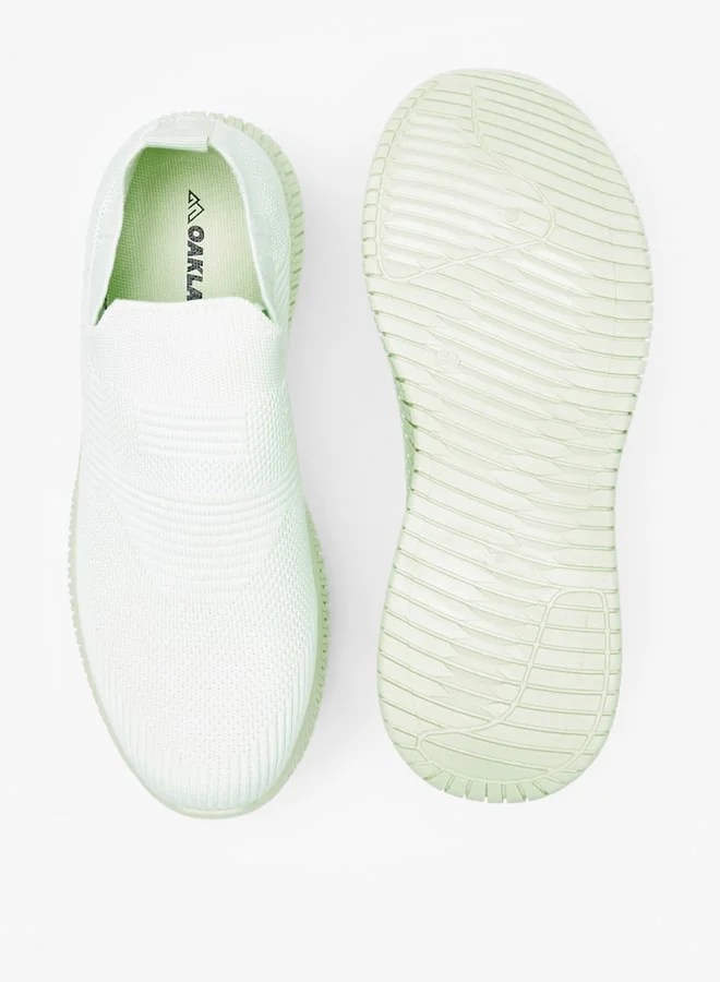 Oaklan by Shoexpress Women's Textured Slip-On Sports Shoes