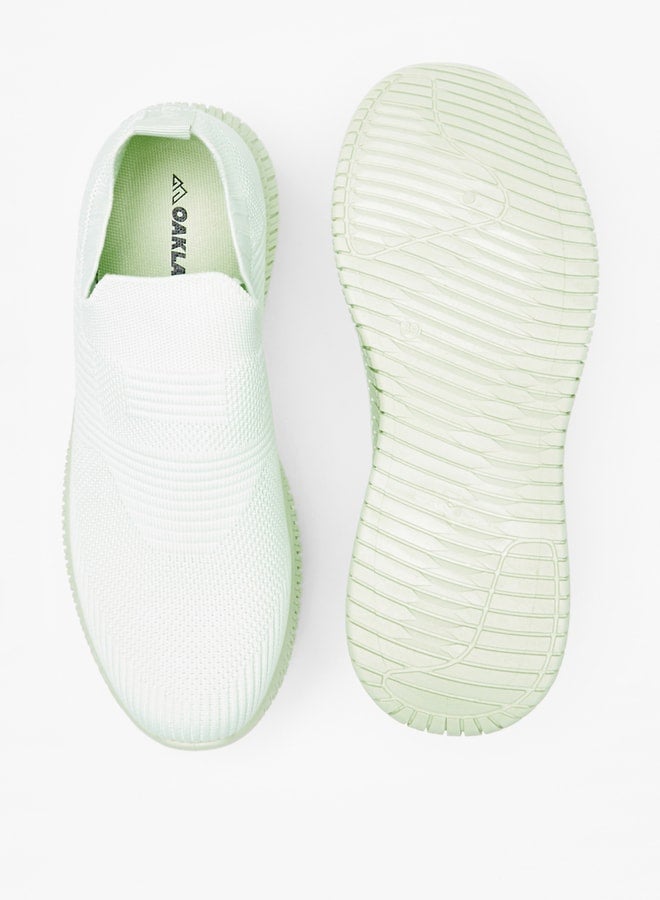 Oaklan by Shoexpress Women's Textured Slip-On Sports Shoes - Image 4