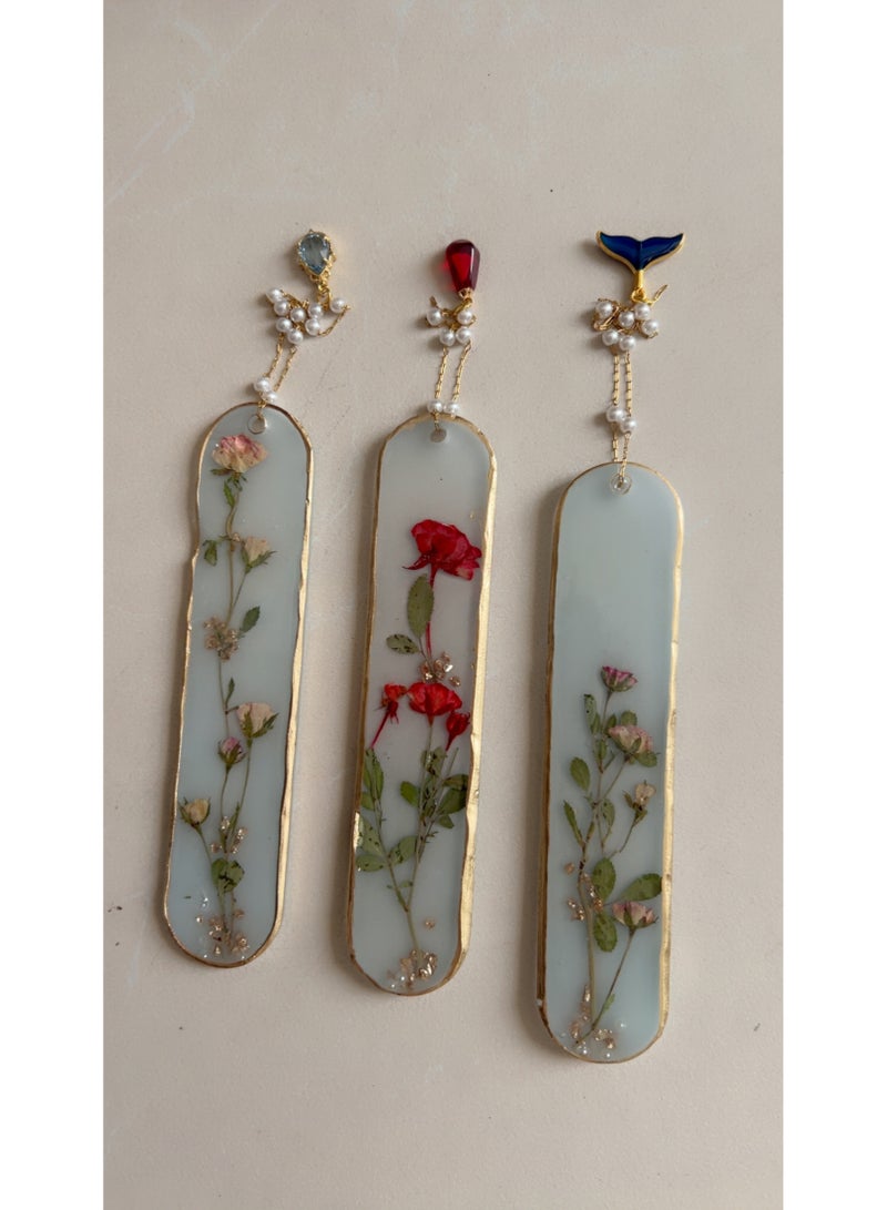 Hazel Vistaa Real Flower Handmade Bookmarks - Image 2