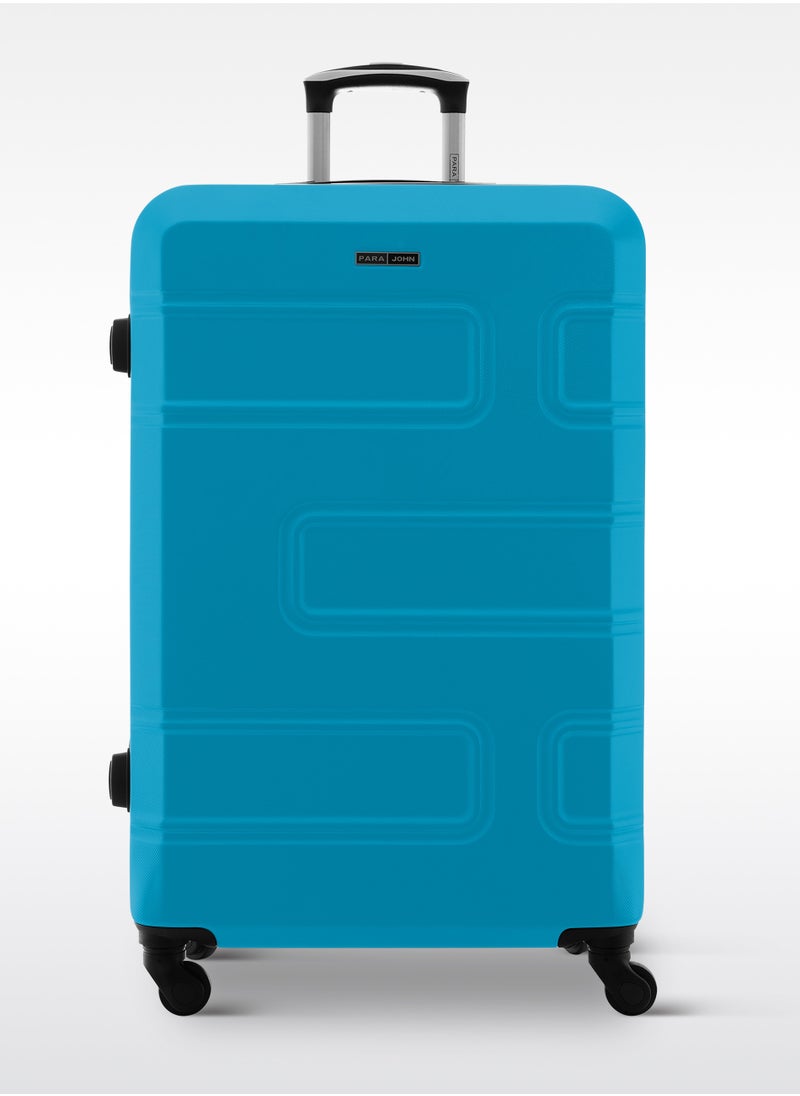 PARAJOHN Neo Cabin Size ABS Hardside Spinner Luggage Trolley 20 Inch Blue  - Image 1