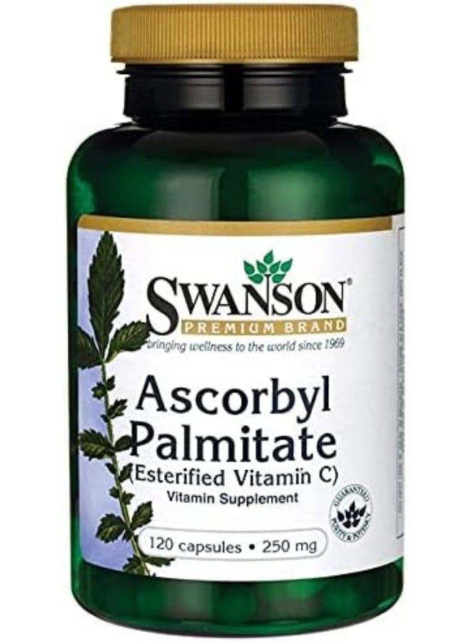 Swanson ASCORBYL Palmitate 250MG 120 CAPS - Image 2
