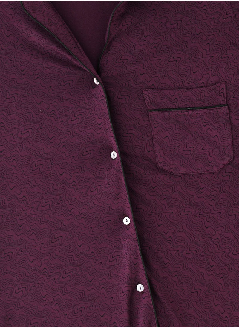 Lacy Dreams - KNITTED SLEEP SHIRT - Image 1