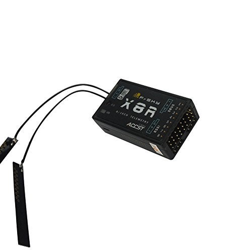 FrSky X8R 16CH 2.4GHz ACCST Receiver SmartPort Telemetry SBUS Port D8/D16 Mode Compatible Dual Antenna Full Range Firmware Upgradable Taranis X9D/DJT/DHT Support - Image 3