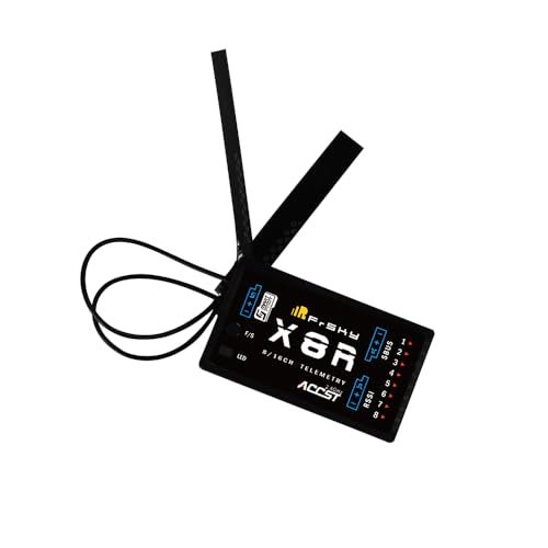 FrSky X8R 16CH 2.4GHz ACCST Receiver SmartPort Telemetry SBUS Port D8/D16 Mode Compatible Dual Antenna Full Range Firmware Upgradable Taranis X9D/DJT/DHT Support - Image 2
