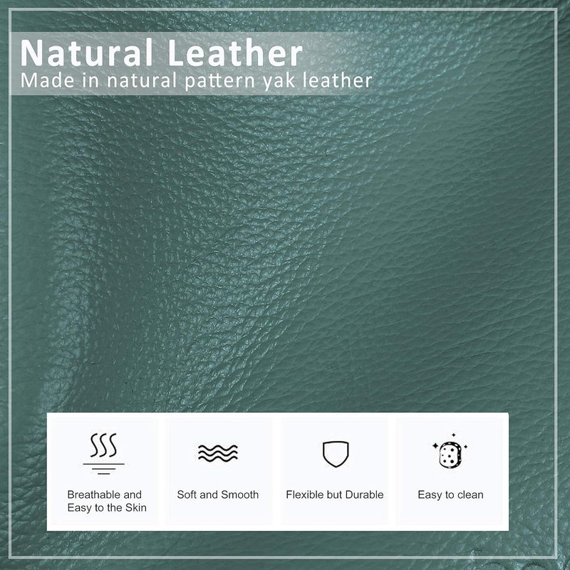 befen Genuine Leather Small Crossbody Bags for Women Cell Phone Bag Cross Body Purses,Silver Zipper - Image 3