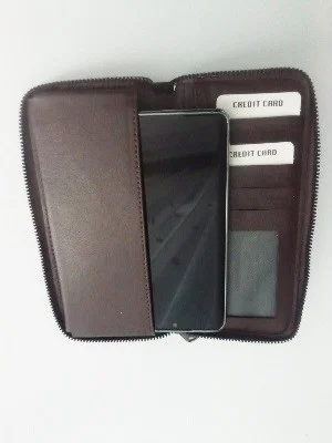 ام كي ام Women's Wallet Zippered with Phone