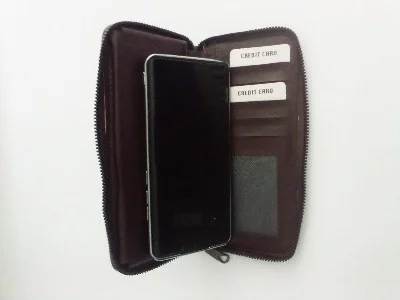 ام كي ام Women's Wallet Zippered with Phone