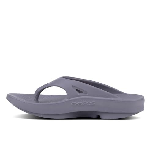 OOFOS OOriginal Recovery Sandal, Slate - Women’s Size 13, Men’s Size 11 - Image 3