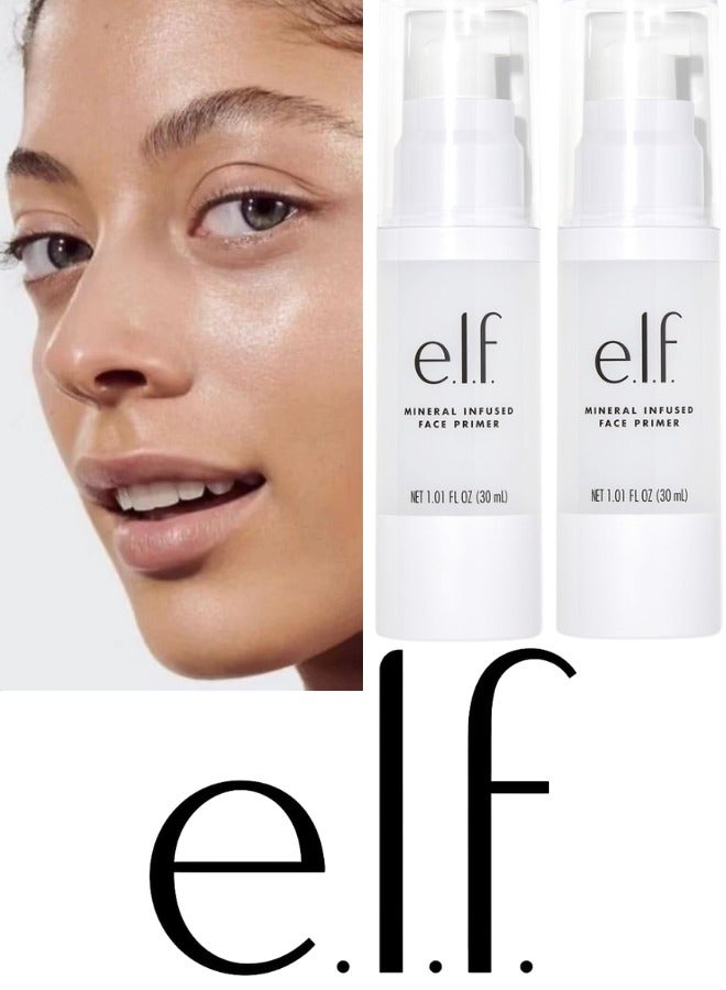 elf e.l.f. Mineral Infused Face Primer for Long-Lasting Makeup Beauty - Sheer Coverage with a Natural Matte Finish- 30ml - Image 5