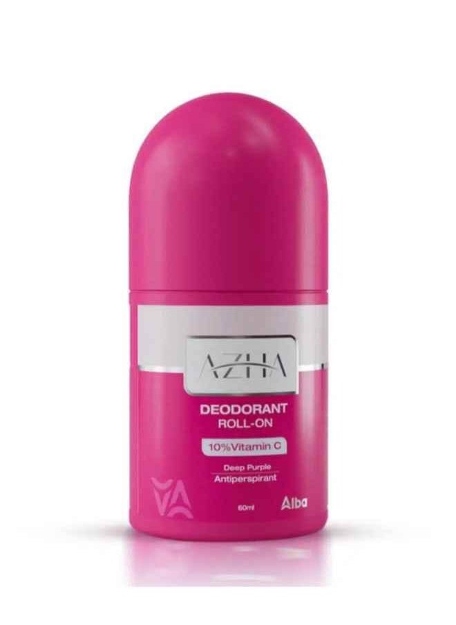 AZHA - Roll-On Whitening Deodorant Confidence And Fresh 60 ML - Image 1