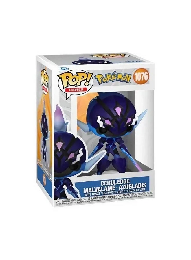 Funko Pop! Games Pokémon Ceruledge Vinyl Figure (13.2 Cm) - Image 1
