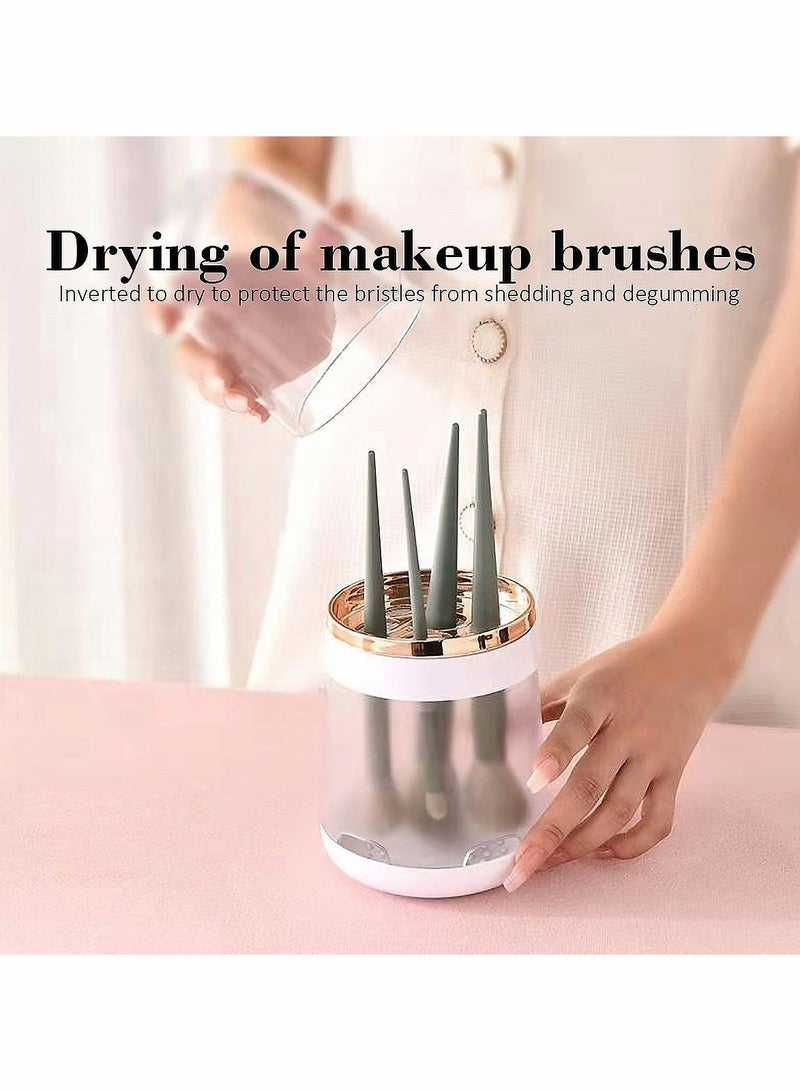 Cosmetic Brush Organizer Stylish Makeup Storage Case - Image 2