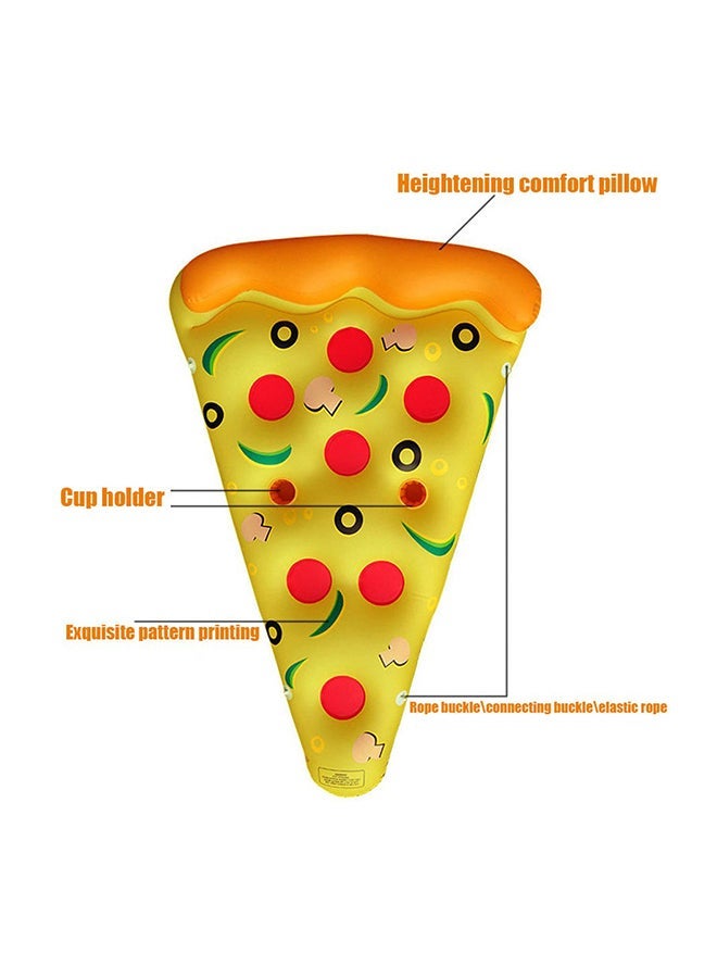NIBEMINENT Inflatable Pizza Pool Mat 24x 10x 18centimeter - Image 3