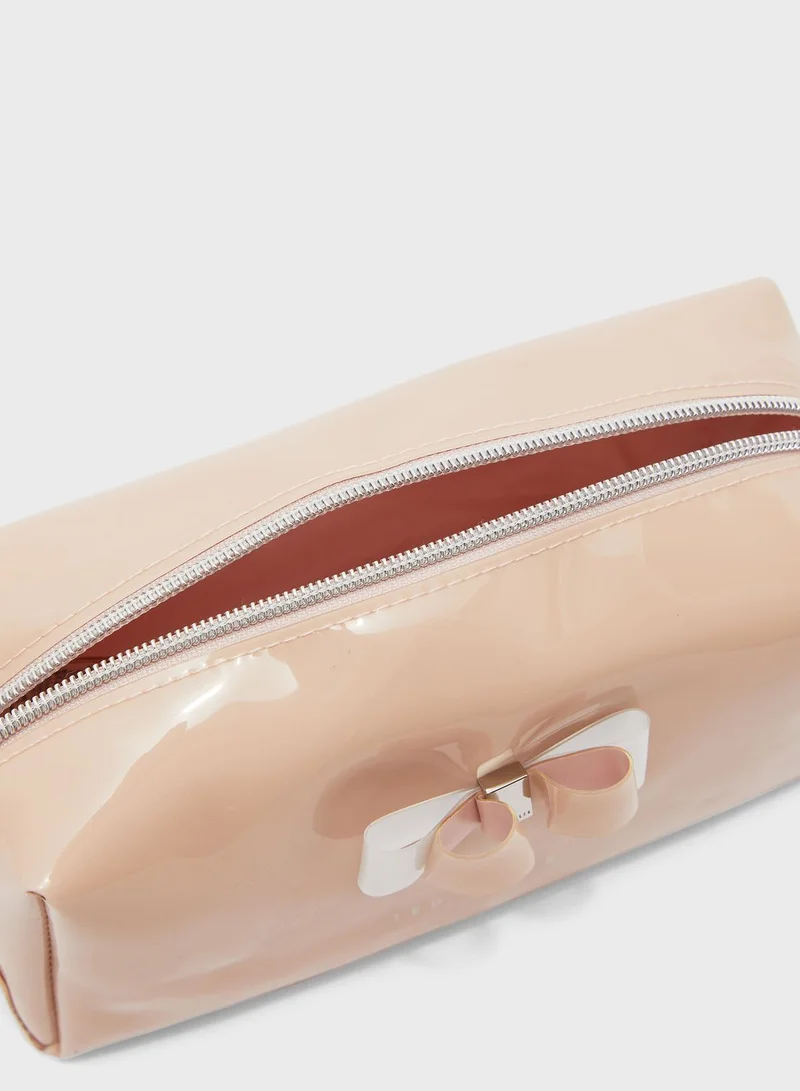Ted Baker Haiyley Bow Detail Zip Around Purse