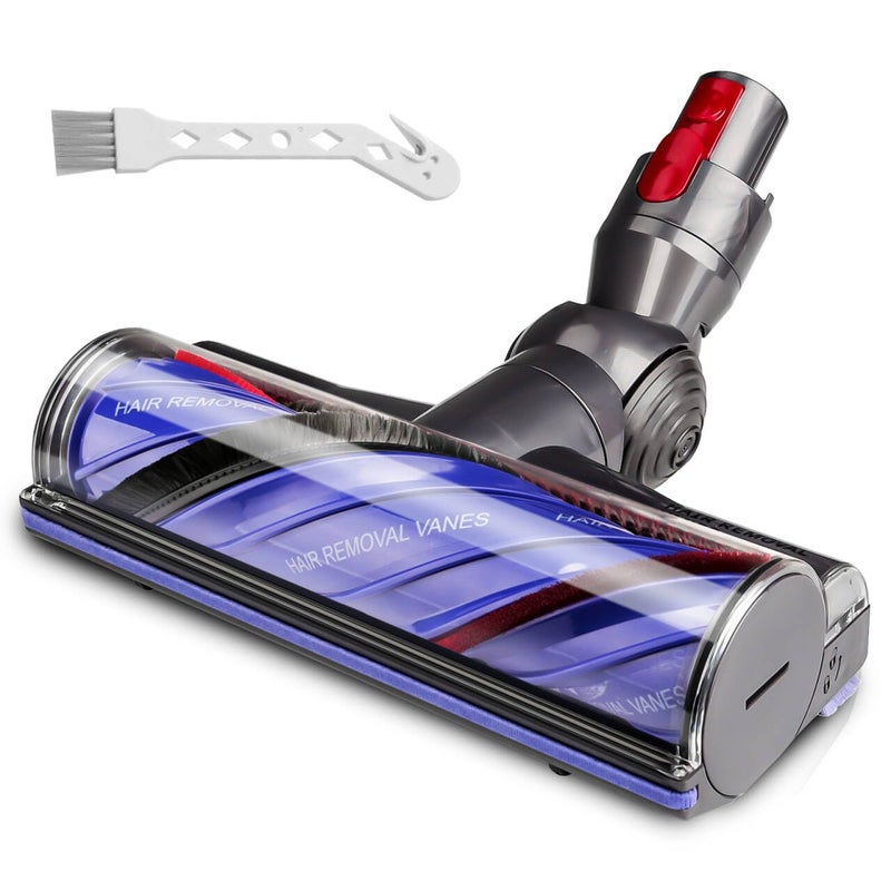 Lemige V8 V11 Vacuum Attachments Head Replacement Parts for Dyson V7 V8 V11 V15 Animal V10 Cyclone Cordless Vacuum Cleaner, Upgrade Anti-Tangle Quick Release Motor-Head Brush Roller with Power Suction - Image 1