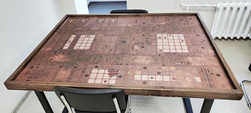 Warzone Studio Kill Team 2in1 DoubleSided Rubber Battle Mat Depalemon Pale in The Dark Bag - Image 5