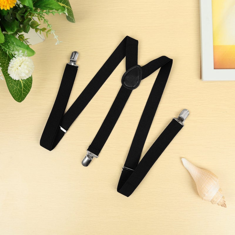 New Fashion Men Women Clip on Suspenders Elastic Y-Shape Back Formal Unisex Adjustable Braces - Image 5