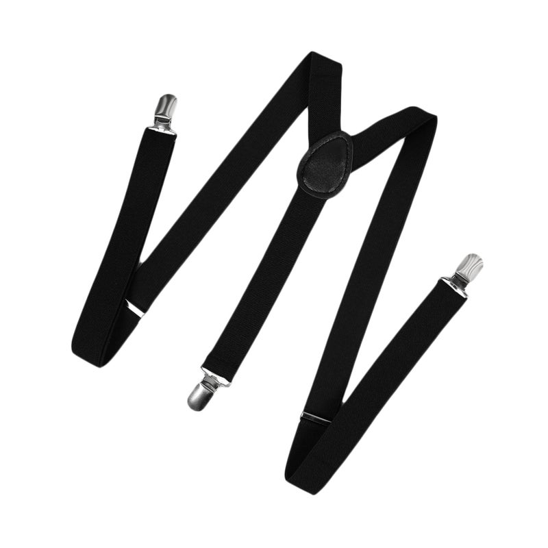 New Fashion Men Women Clip on Suspenders Elastic Y-Shape Back Formal Unisex Adjustable Braces - Image 1