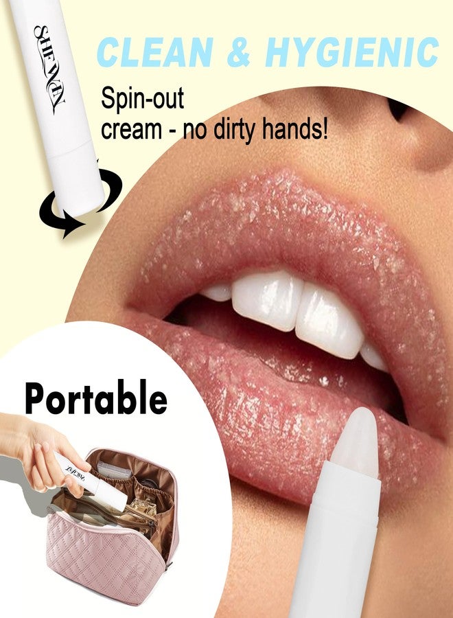 شي إن مقشر الشفاه بالسكر: علاج 3 في 1 للشفاه، مرطب للشفاه لشفاه ناعمة ومغذية وخالية من التقشر، تحضير بخطوة واحدة، 0.1 أونصة (3 غرام، بنكهة الخوخ) - Image 4