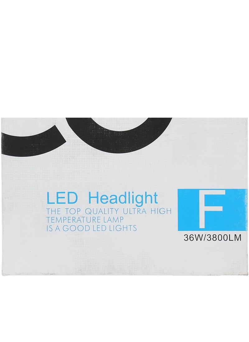 سي6 طقم لمبات زينون 9006 c6 LED – إضاءة بيضاء فائقة  - Image 5