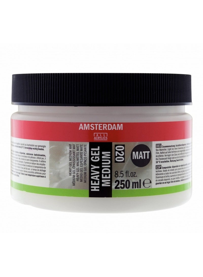 AMSTERDAM Heavy Body Acrylic Gel Medium Matt 250 ML