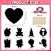 JULMELON Valentine Crafts for Kids 36 Pack Heart Shape Scratch Art Paper Crafts Kit Magic Rainbow Scratch Cards Hang Tags Goody Bag Stuffers Valentines Day Gifts for Kids - Image 4