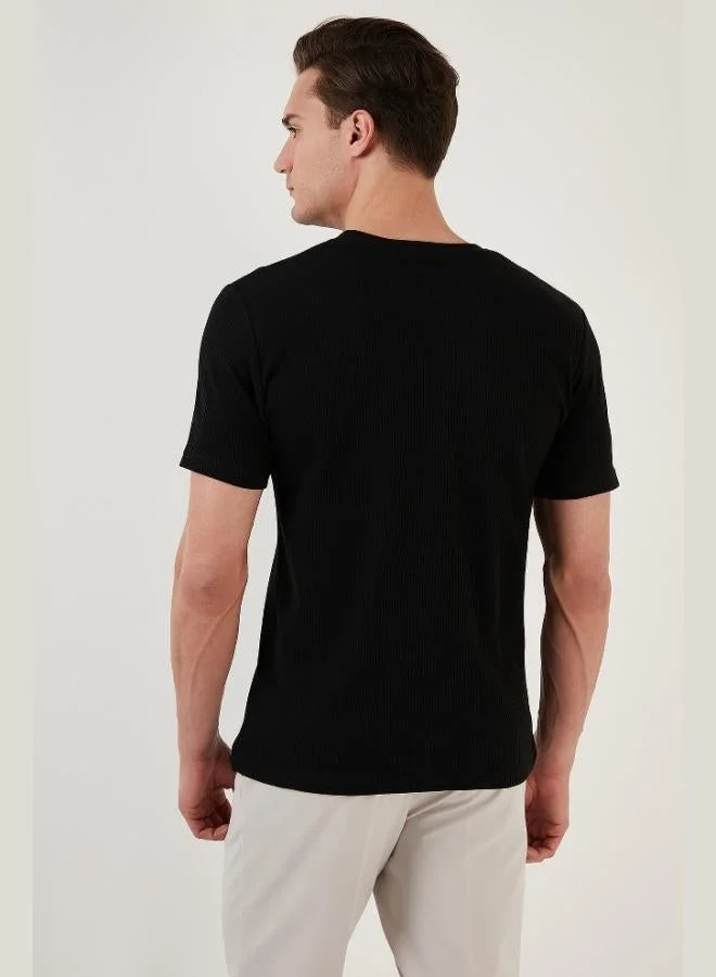 Buratti  Buratti 100% Cotton Regular Fit Crew Neck T Shirt Men's T SHIRT 5902407 for Men | Best Price UAE