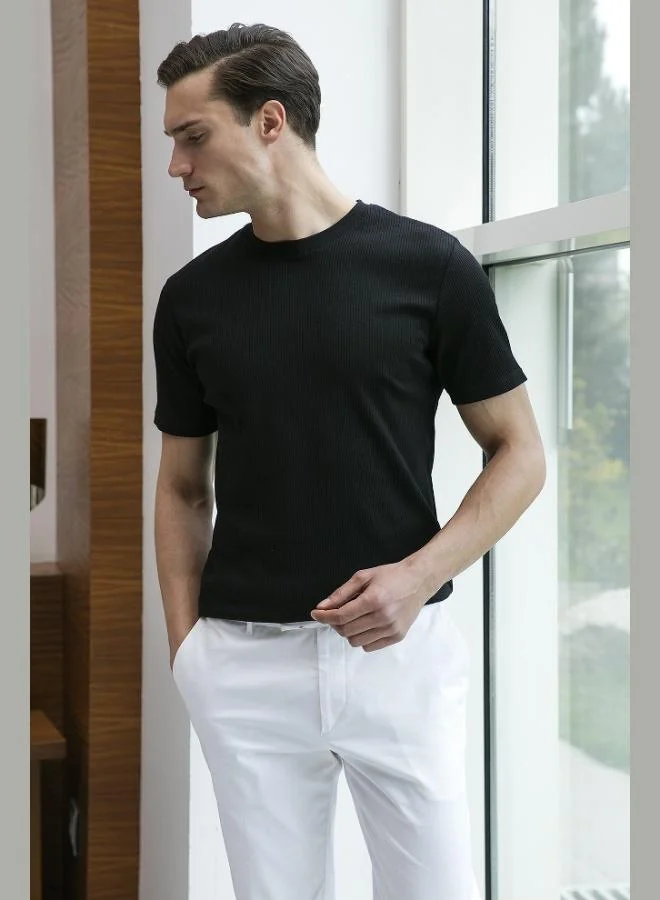 Buratti  Buratti 100% Cotton Regular Fit Crew Neck T Shirt Men's T SHIRT 5902407 for Men | Best Price UAE