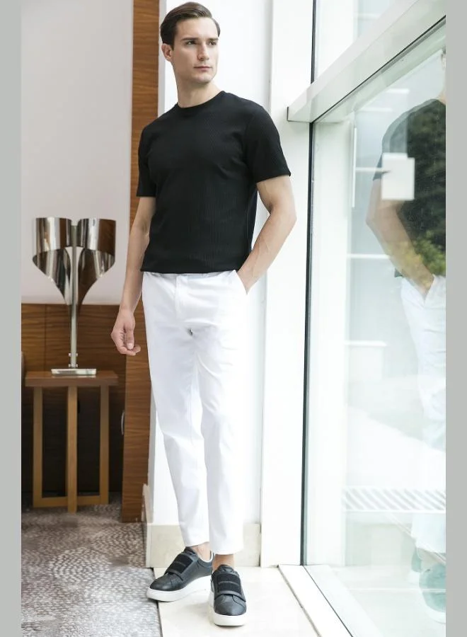 Buratti  Buratti 100% Cotton Regular Fit Crew Neck T Shirt Men's T SHIRT 5902407 for Men | Best Price UAE