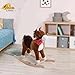 Qaba Kids Ride on Rocking Horse Plush Toy with Realistic Sounds and Red Scarf for Over 3 Years Old Birth Gift - Image 4