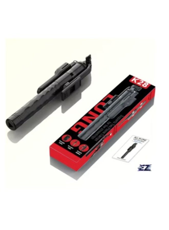 ELTRAZONE K28 Super Long Selfie Stick Tripod – 360° Retractable Aluminum Vlog & Selfie Stick for Phone, Video Recording, and Photography - Image 1