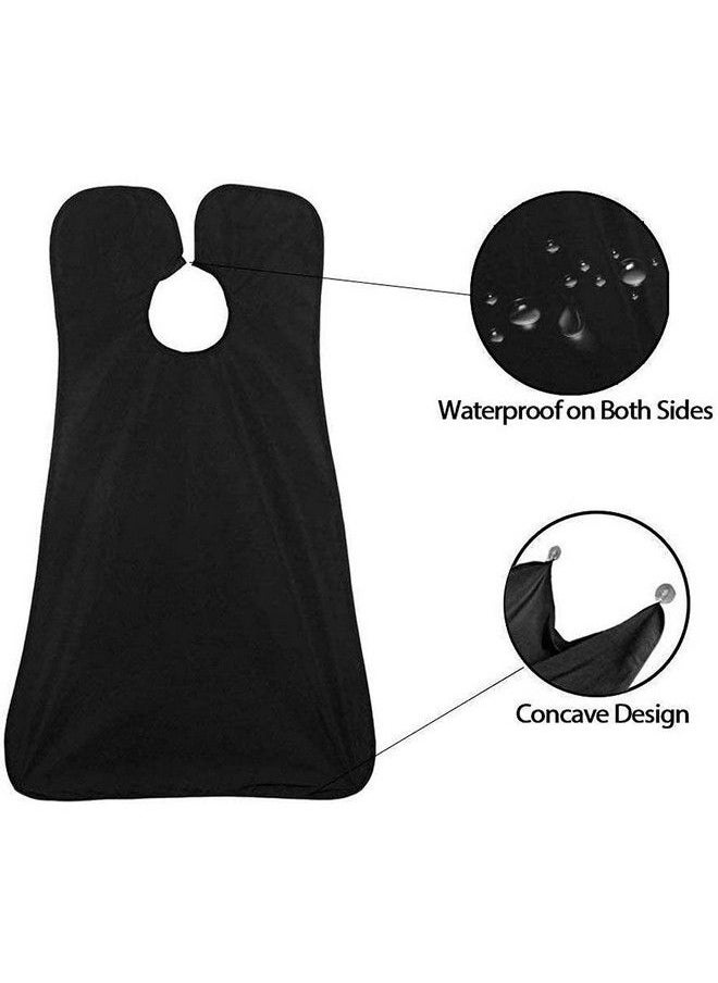TecTake - Beard Bib Apron Mens Beard Hair Catcher For Shaving And Trimming Nonstick Beard Shave Cape Grooming Accessories Tools & Gifts For Husband Or Dad - Image 1