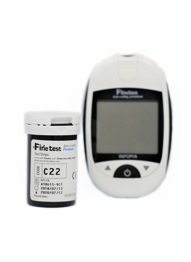 finetest - Finetest Autocoding Premium " Blood Glucose Meter For Self Testing " - Image 1