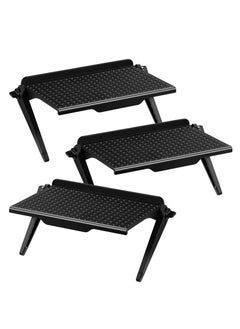 Generic 3 Pcs Screen Top Shelf, TV Top Storage Bracket, 2-Leg Adjustable Monitor Top Shelf for Cellphone Stand, Media Boxes, Router, Game Console and Home Decor  - Image 1