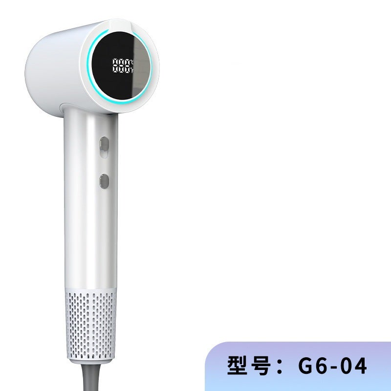 general A Senping household Internet celebrity high-speed hair dryer hair salon dedicated high-power hair dryer anion high-speed hair dryer G6-4 Pearl White