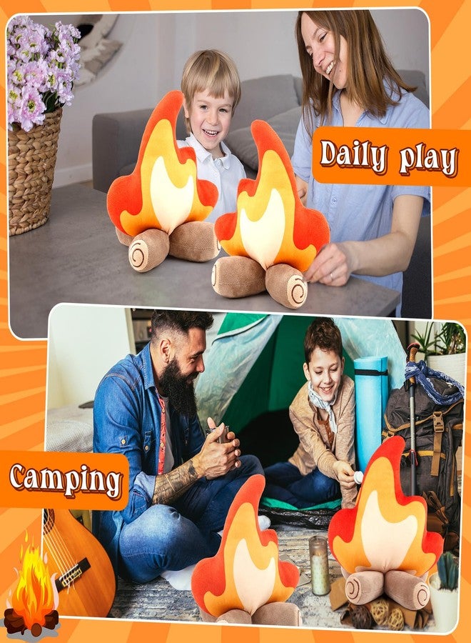 PullCrease لعبة دمى فخارية مزيفة من PullCrease - عبوة من 2 - وسادة فخارية للمعسكرات، عيد الميلاد، حفلات أعياد الميلاد، تزيين الغرف، وديكور الفصول الدراسية في الغابة - Image 4