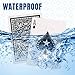 LotFancy Waterproof Playing Cards 100 Plastic 2 Decks of Cards with Cases for Pool Beach Water Card Games Magic Trick Props Poker Size Standard Index Black Red - Image 4
