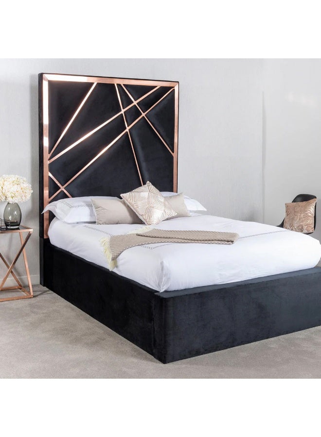 Nayam Sleep Oliver & Sons The Shard Metal Bedframe 180x200x40Cm  - Image 1