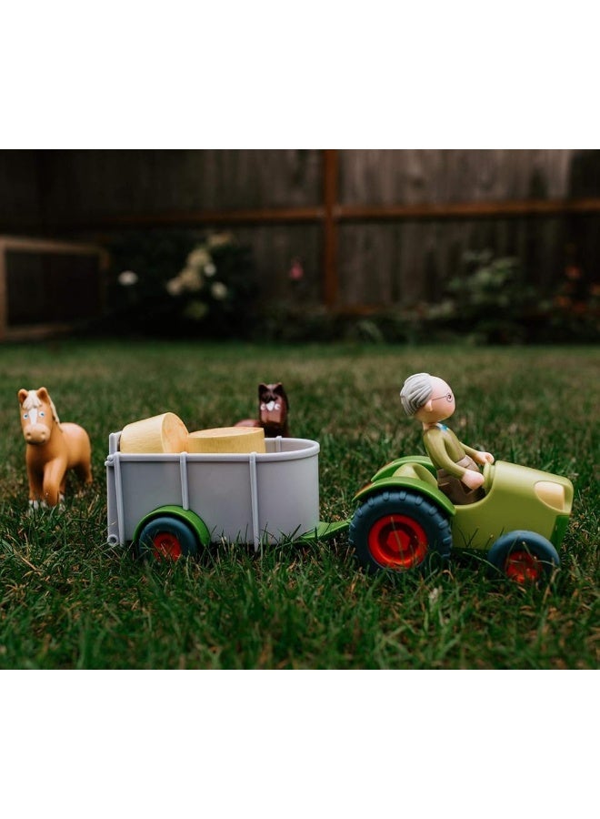 HABA Little Friends Grandpa Kurt  45 Bendy Doll Grandfather Figure - Image 1