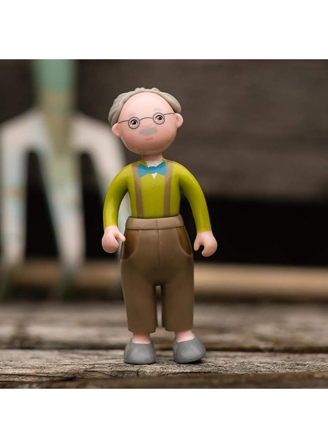 HABA Little Friends Grandpa Kurt  45 Bendy Doll Grandfather Figure - Image 2