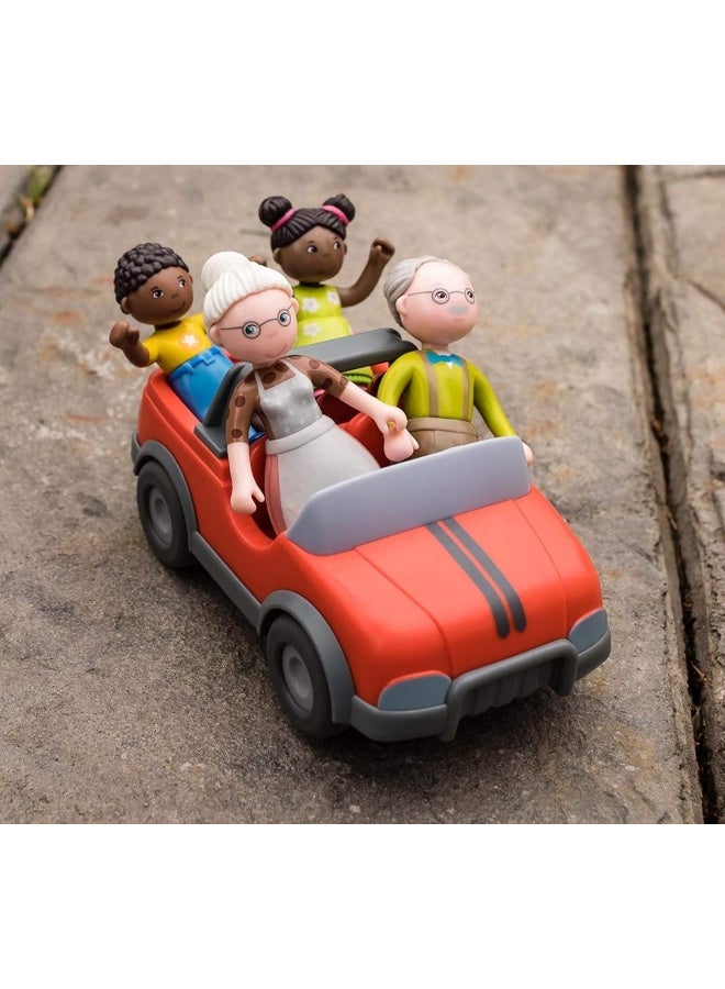 HABA Little Friends Grandpa Kurt  45 Bendy Doll Grandfather Figure - Image 4