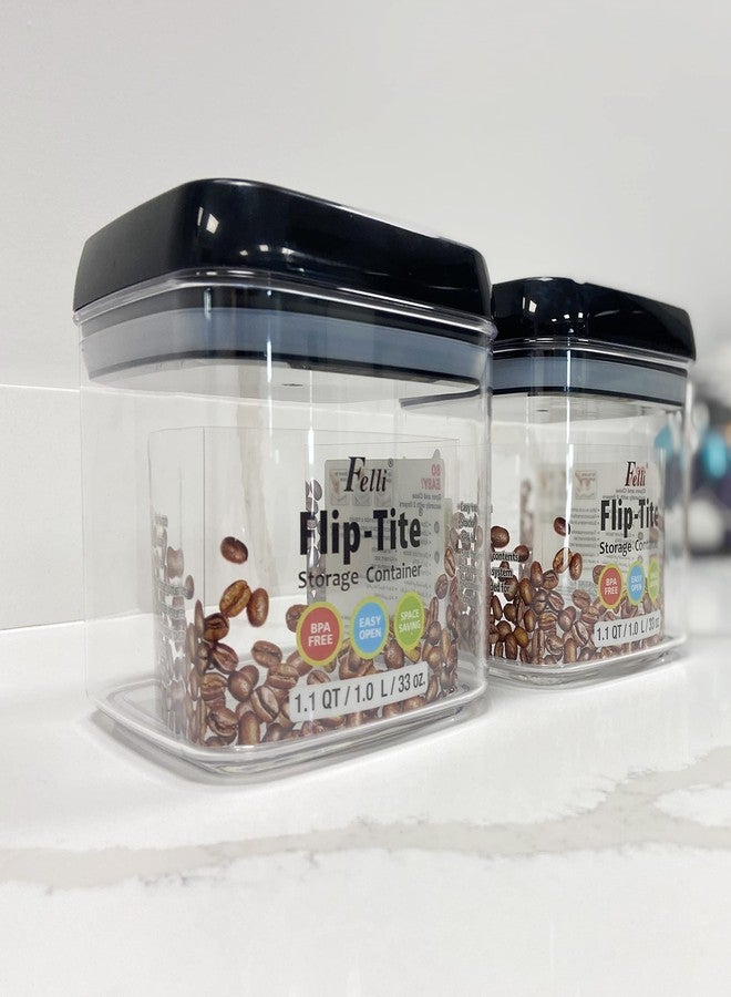 Felli Flip-Tite Storage Container 1.1 QT / 33 OZ - Image 2