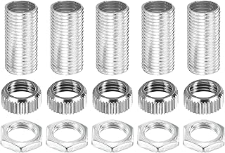 MECCANIXITY MECCANIXITY G4 Lamp Hardware Fixtures Kit, with M10 Thread Lamp Pipe Hex Nut Socket Cap Fit for G4 Bulb Socket, Pack of  - Image 1