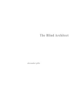 Architecture Parallax: The Blind Architect