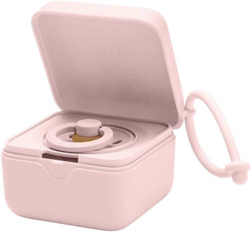 BIBS Dummy Box with Elastic Band - Blossom - Image 2
