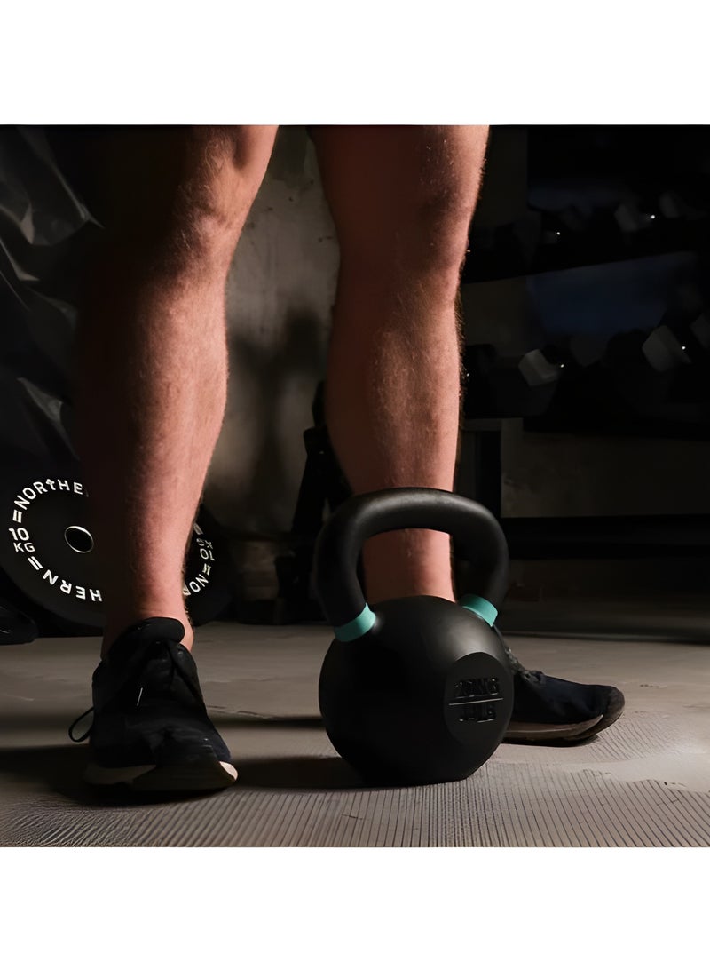 TA SPORT Sport Kettlebell Dumbbell Painted In Black Weighs 12 Kg  - Image 5
